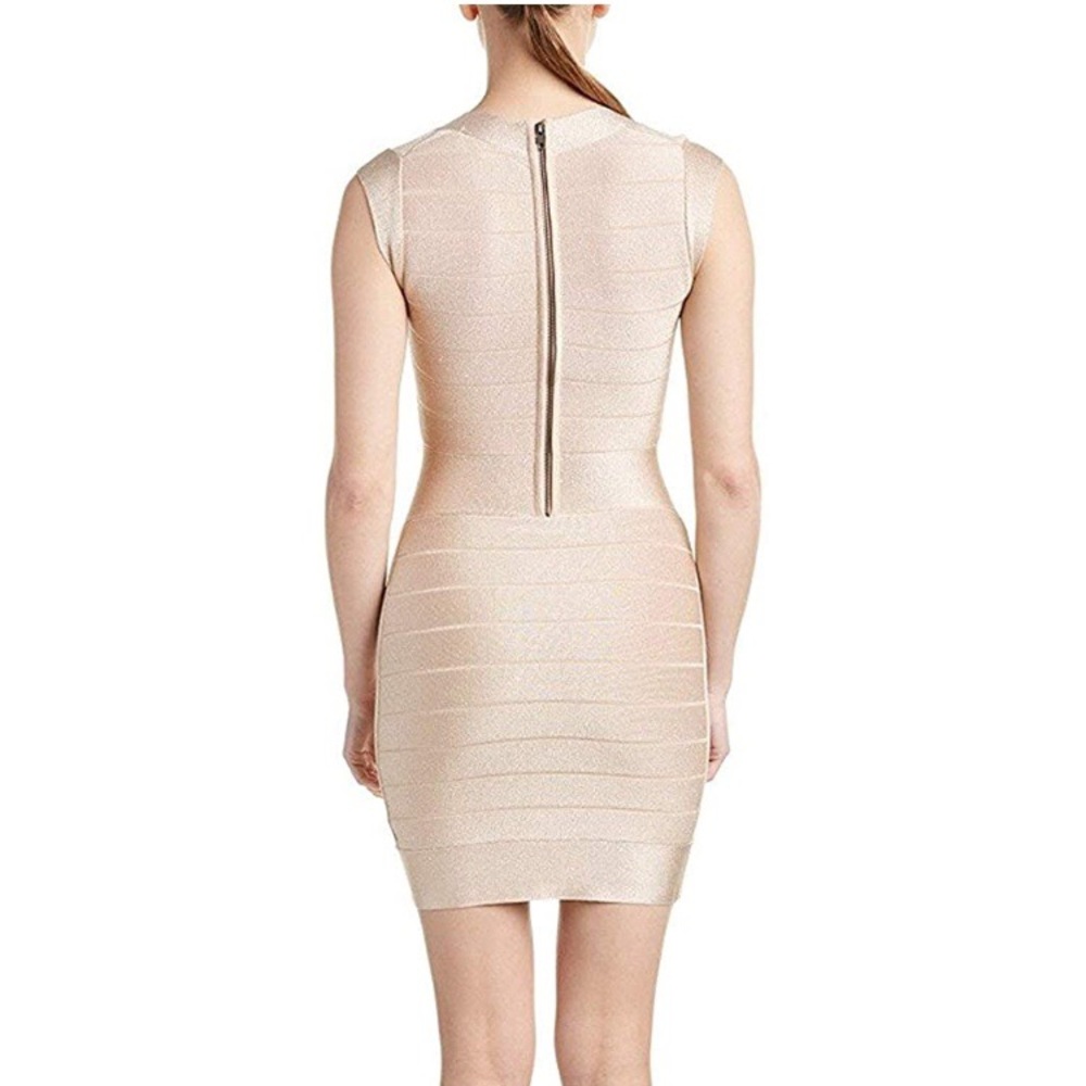 French Connection Spotlight Bandage BodyCon Dress - Picture 8 of 15